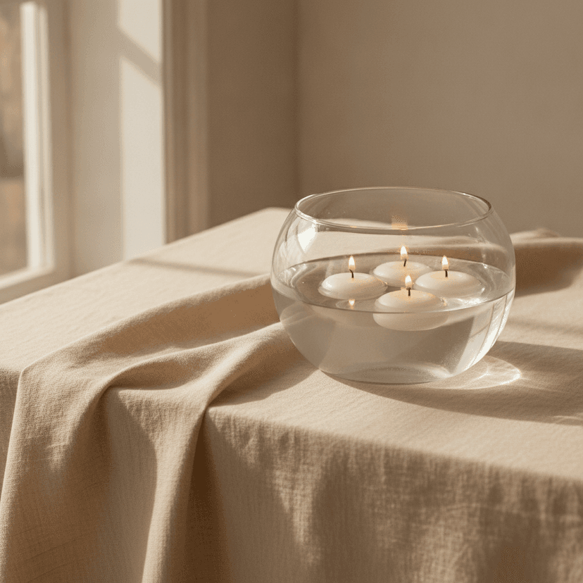 Floating candles (×12)